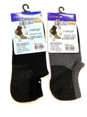 銀纖維機能襪 船型襪(3雙組)
